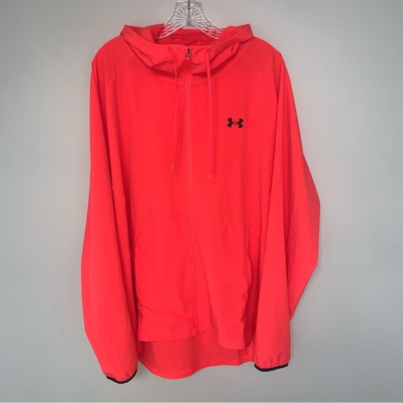 Under Armour Stretch Loose Hooded Jacket XL - Picture 2 of 7
